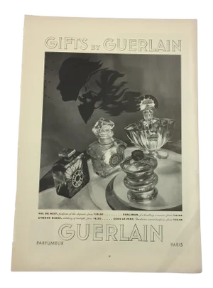 1935 Guerlain Perfume Ad