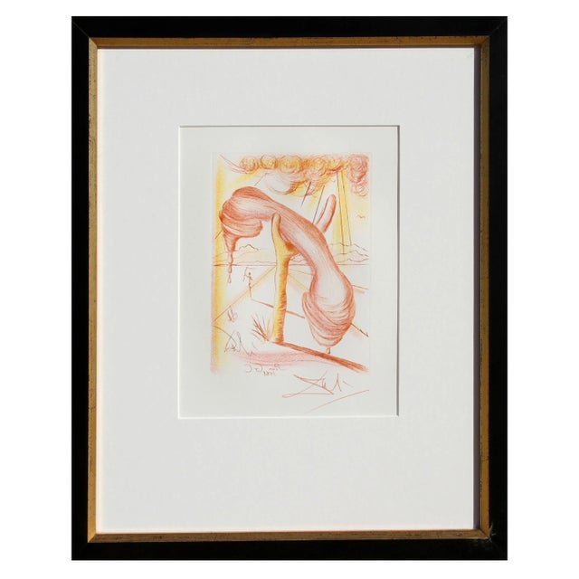 Salvador Dali - Soft Telephone Color Etching For Sale