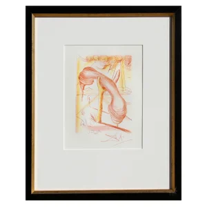 Salvador Dali - Soft Telephone Color Etching