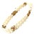 1990s Mikimoto Estate Akoya Pearl Double Strand Bracelet 14k Gold For Sale