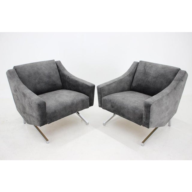 Set of Italian Armchairs, 1970s For Sale - Image 4 of 17