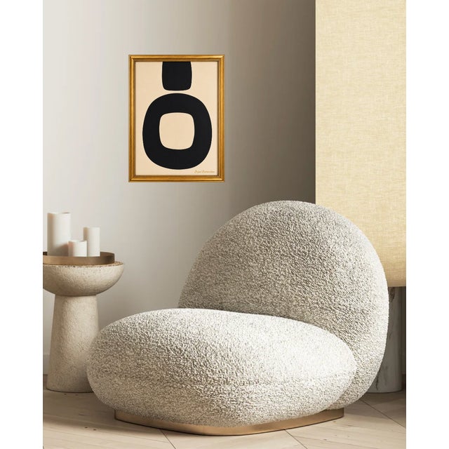Monolith & Moon Abstract Painting, Framed by Bryan Boomershine For Sale In Palm Springs - Image 6 of 8