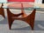Chestnut Pair of Oiled Walnut Side Tables Attributed to Adrian Pearsall MCM For Sale - Image 8 of 9