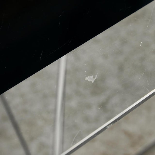 Glass and Steel Dining Table by Max Sauze, 1970s For Sale - Image 6 of 12