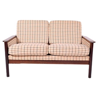Danish Rosewood Two-Seater Sofa, 1950s For Sale