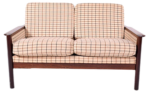 Danish Rosewood Two-Seater Sofa, 1950s