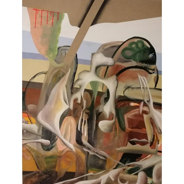 Stefano Mazzolini, Formy, 2020, Oil & Acrylic on Canvas For Sale - Image 4 of 6