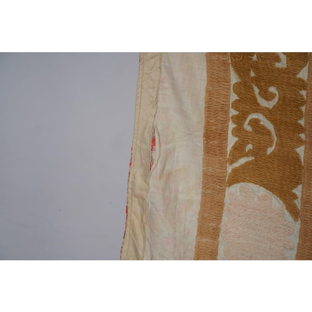 Textile Central Asian Suzani Textile - Wall Decor For Sale - Image 7 of 15