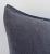 French French Linen Lumbar Pillow in Stone Washed Noir Cover For Sale - Image 3 of 10