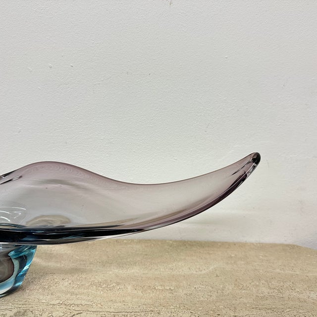 Murano Sommerso Glass Bowl, 1960s, in Very Good conditions. Designed 1970 to 1979