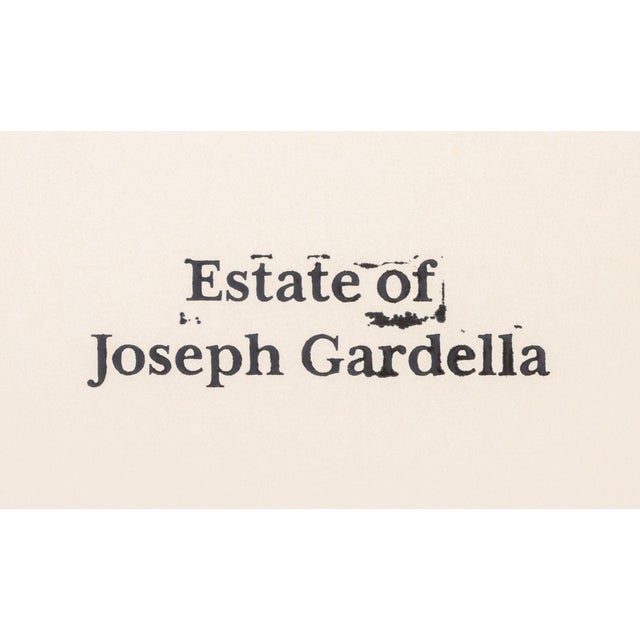 Joseph L. Gardella Abstract Stripes Mixed Media For Sale - Image 9 of 9