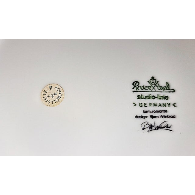 Bjorn Wiinblad 1970s Rosenthal 'Romanze' Bowl, Bjørn Wiinblad Design For Sale - Image 4 of 4