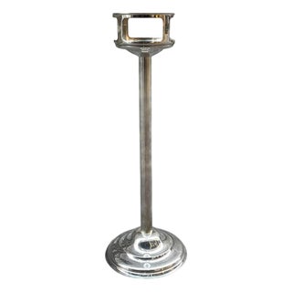 Silver-Plated Metal Bucket Stand from European Silversmithing For Sale
