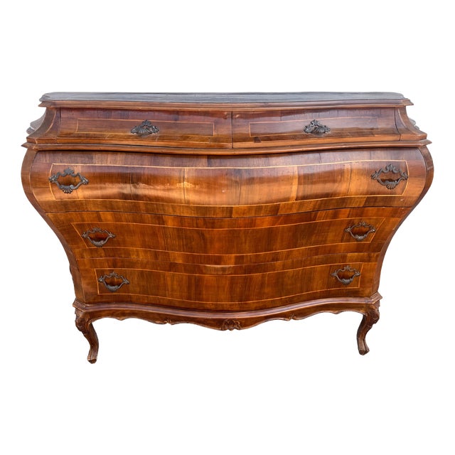 20th Century Chest of Drawers in Walnut, 1900s For Sale