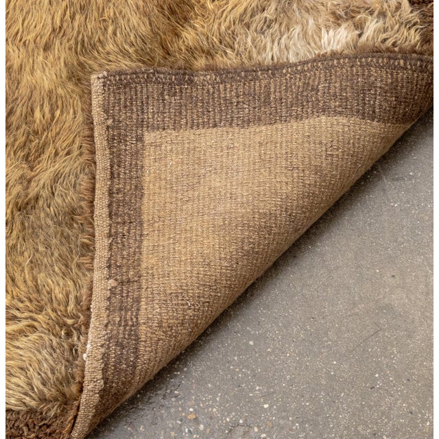 Scandinavian Modern Rya Rug, 6' 1" X 2' 10" For Sale In New York - Image 6 of 6