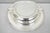 Traditional Vintage English Regency Style Round Covered Silver Plated Serving Dish W/Divider For Sale - Image 3 of 12