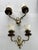 Polam-Meos Warsaw Wall Lamps in Brass and Ceramics, Set of 2 For Sale - Image 3 of 16