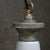 Industrial Industrial British Grey Enamel Pendant Lamp, 1950s For Sale - Image 3 of 7