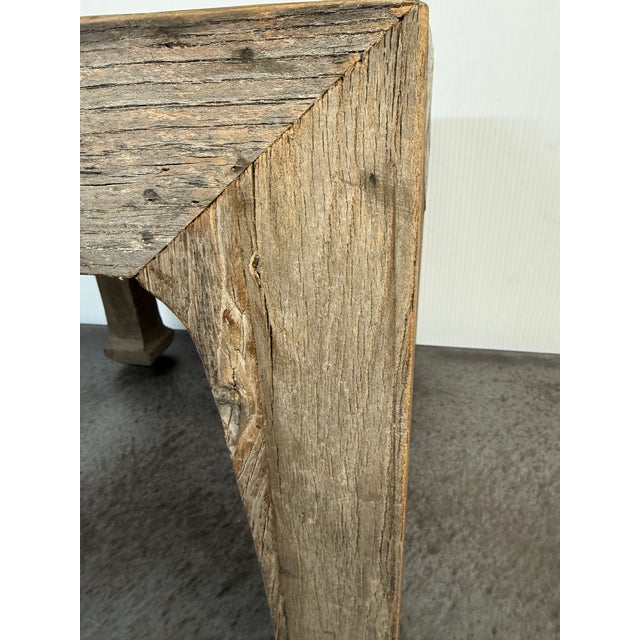 Restoration Hardware 17th Century Ming Dynasty Side Table For Sale In San Francisco - Image 6 of 12