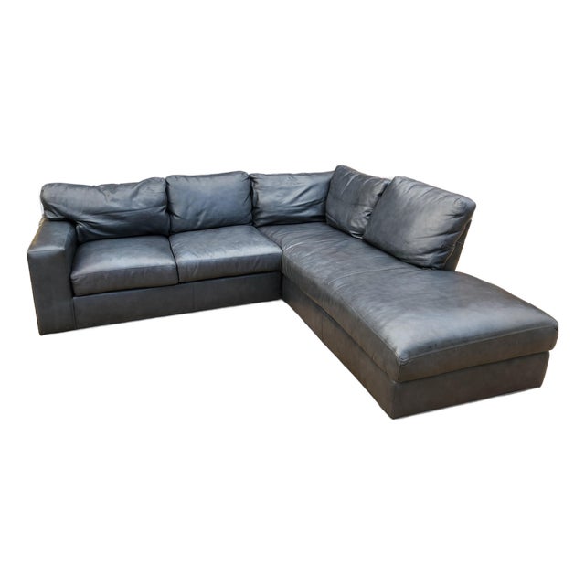 Blue Century Furniture Sectional For Sale