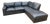 Blue Century Furniture Sectional For Sale