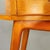 Wood Italian Console Table with Cream Glass Top, 1950s For Sale - Image 7 of 8