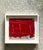 Vintage Framed Red Abstract Painting For Sale - Image 12 of 14