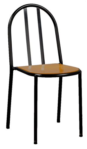 Dining Chair Model from 1931 with Two Struts by Robert Mallet-Stevens, 1970s