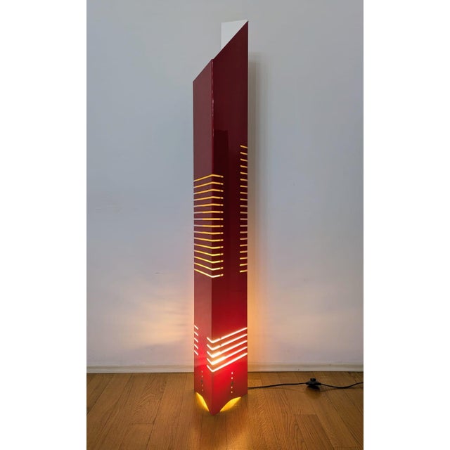 Vintage Personaggi Floor Lamp by Carmellini and Rezzonico for Tronconi, Italy, 1980s For Sale - Image 12 of 13