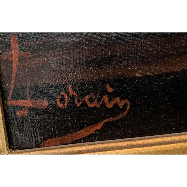 Late 19th Century Still Life of Yellow Roses Oil Painting on Canvas, English For Sale - Image 6 of 8