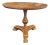 William Switzer Round Foyer Table Center Entry Way Inlay With Claw Feet Made in Spain For Sale