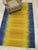 Textile 9x12 Yellow Flat Weave Wool Ombre Horizon Geometric Modern Carpet Rug For Sale - Image 7 of 9
