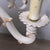 Ceramic 6-Arm Chandelier with Floral Decorations, 1960s For Sale - Image 17 of 18