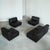 Sectional Sofa Set in Leather by Durlet, 1970s, Set of 5 For Sale - Image 4 of 18