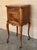 Antique French Mahogany Night Stands with marble top and wheels, 1900, 2 Pieces For Sale - Image 18 of 18