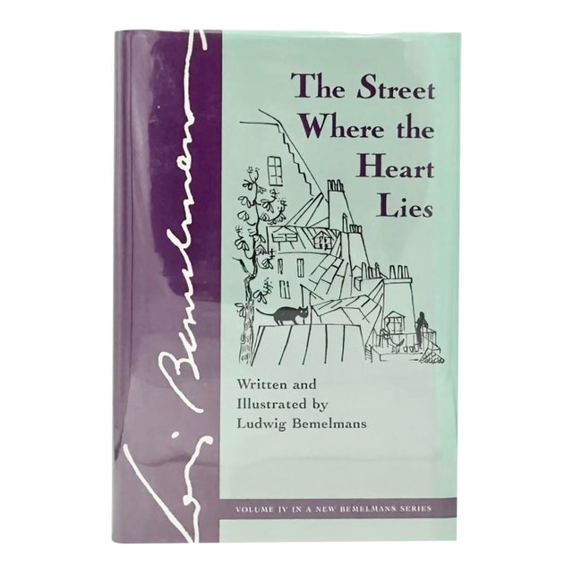 The Street Where the Heart Lies by Ludwig Bemelmans Hardcover Book 1993 For Sale