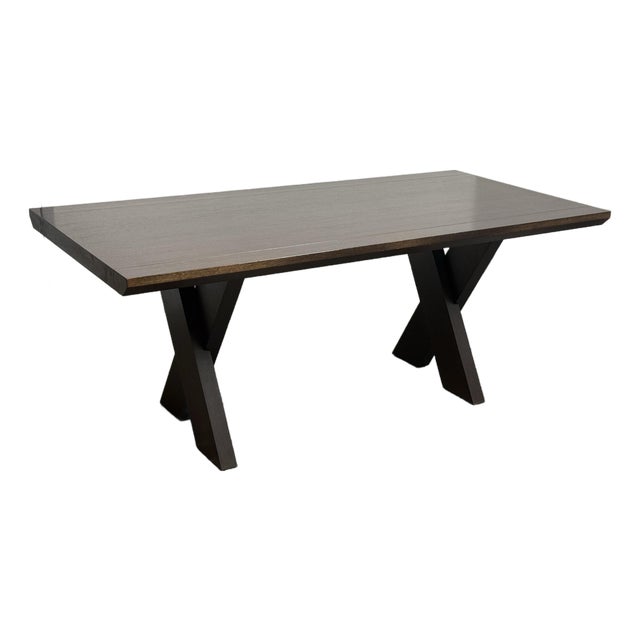 Promemoria Buggata Dining Table in Ancient Oak For Sale