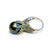 Bochic “Orient” Vintage South Sea Pearl & Fancy Blue Sapphires Ring Set 18K Gold For Sale - Image 11 of 11