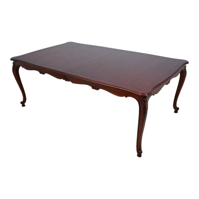 Kindel French Style Cherry Dining Room Table For Sale