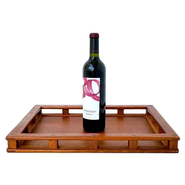 1970s Jens Quistgaard Teak Wood Serving Tray Designed for Dansk For Sale In Miami - Image 6 of 10