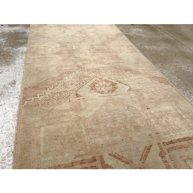 Mid 20th Century Galerie Shabab Collection Mid-20th Century Turkish Anatolian Runner For Sale - Image 5 of 10