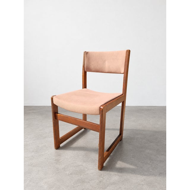 Mid-Century Modern Modernist Cubic Dining Chairs, 1970s, Set of 6 For Sale - Image 3 of 9