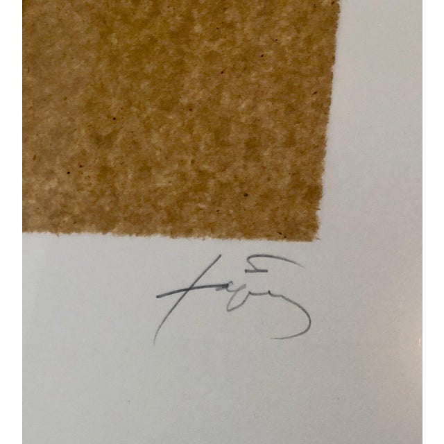 Antoni Tàpies Antoni Tàpies, Antoni Tapies Post Modern Abstract Expressionist Aquatint For Sale - Image 4 of 9