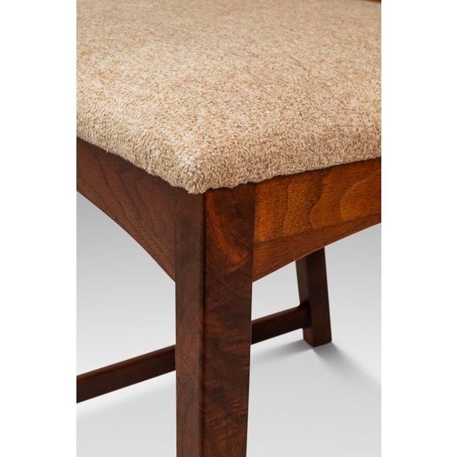 Set of Four ( 4 ) Mid-Century Modern High-Back Cane-Back Dining Chairs by Milo Baughman for Directional, Usa, C. 1950s For Sale - Image 17 of 18