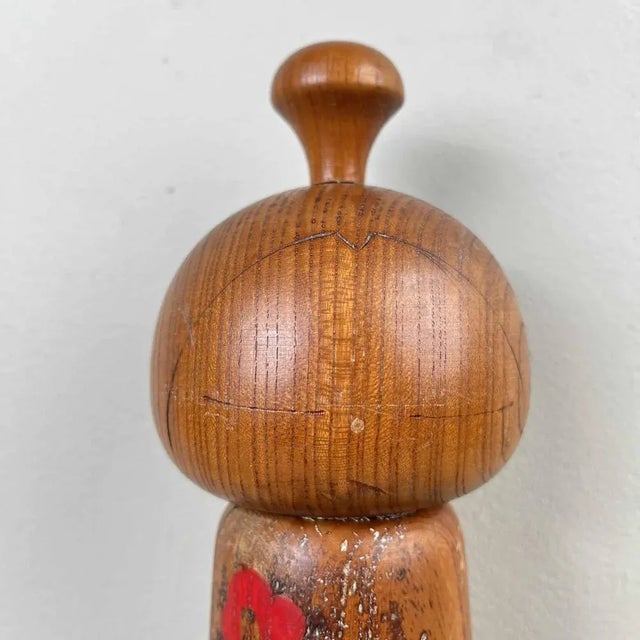 Vintage Sosaku Kokeshi Figure by Toa Sekiguchi, 1960s For Sale - Image 3 of 11