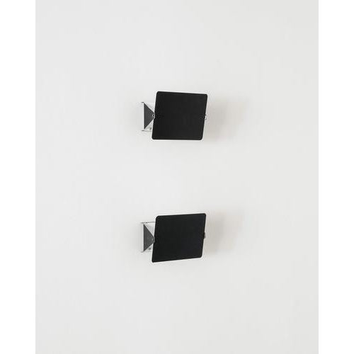 Rare and iconic french mid century black and white adjustable "cp-1" wall sconces lamps designed by charlotte perriand and...