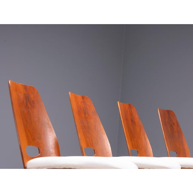 Vintage Chairs Tatra Pravenec Gentleman Mid-20th Century, Czechoslovakia, 1950s, Set of 4 For Sale - Image 4 of 9