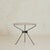 French Breccia Marble Demilune Console Table with Iron Base, 1960s - 2 Available For Sale In Chicago - Image 6 of 11