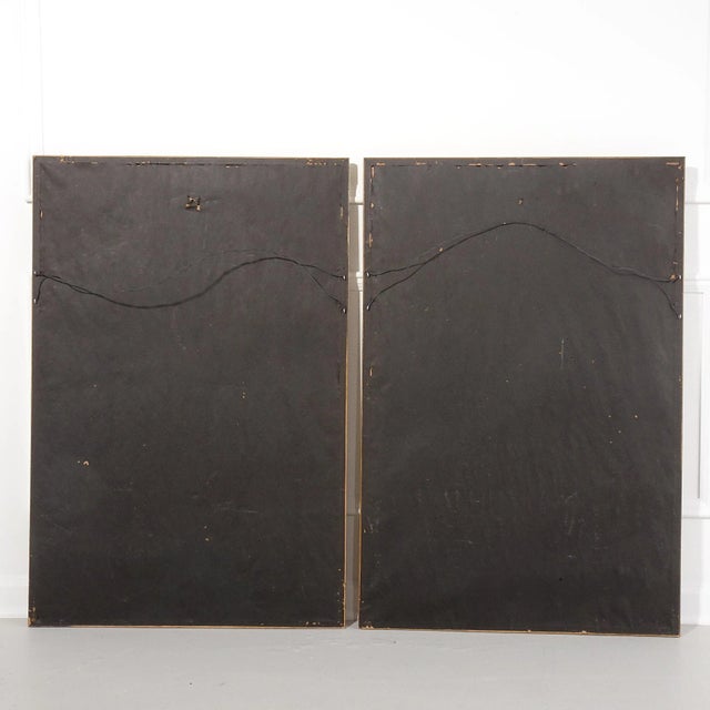 Early 20th Century Large Chinese Ancestral Portraits - A Pair For Sale - Image 5 of 9