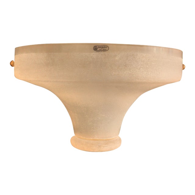 Italian Wall Lights by Giovanni Patrini for Seguso, 1980s, Set of 2 For Sale